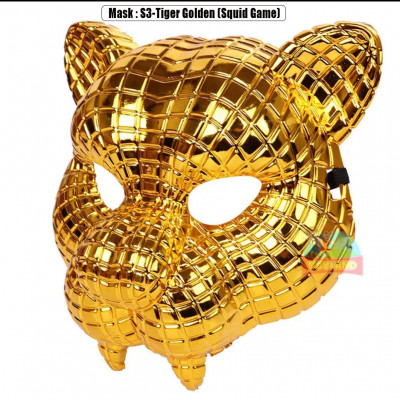 Mask : S3-Tiger Golden (Squid Game)